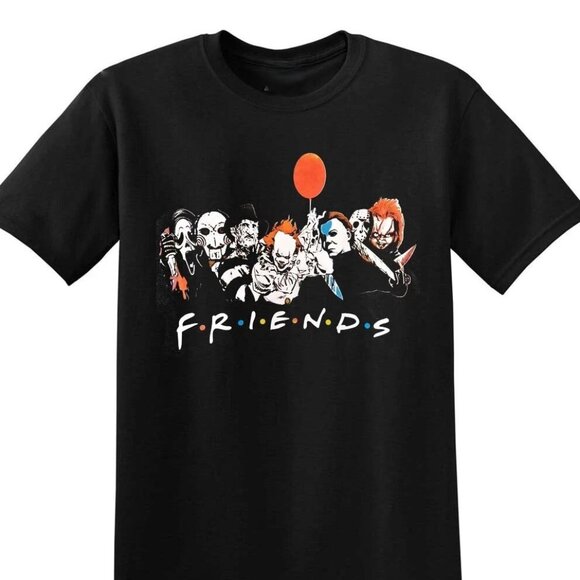 Tops - Horror Movie Scary  Friends Gift Top Tee